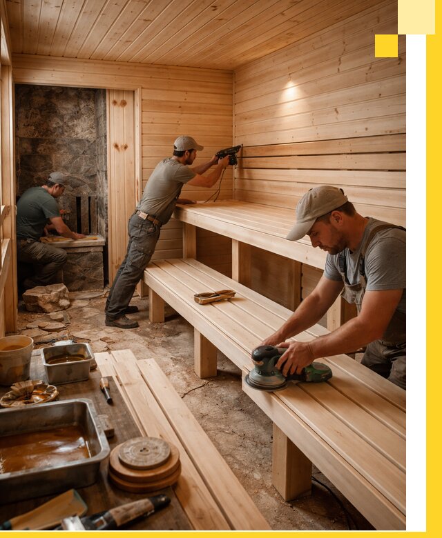 Профессиональная отделка бань в Чите под ключ, с гарантией