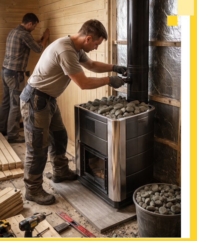 Проектирование и строительство парилок для бани в Чите под ключ