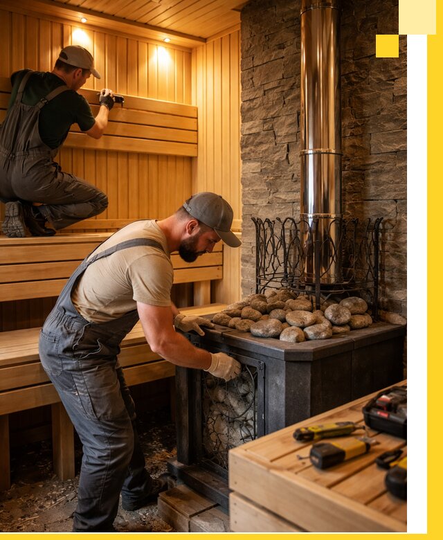 Комплексный дизайн бань, саун и зон отдыха в Чите