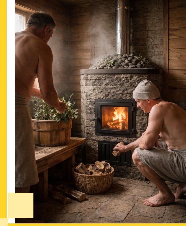 Банные печи под ключ в Чите от 46575 р. | ЭриданЧта кирпичная