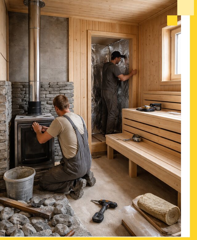 Строительство и изготовление бань под ключ в Чите