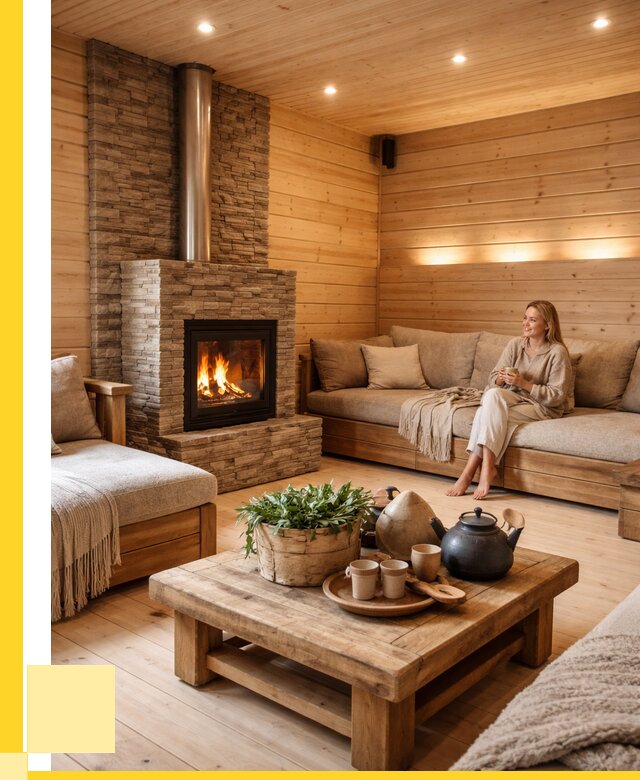 Проект бани с комнатой отдыха в Чите от 36225 р. | ЭриданЧта