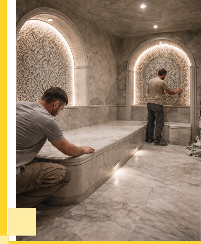 Турецкие бани под ключ в Чите от 258750 р. | ЭриданЧта