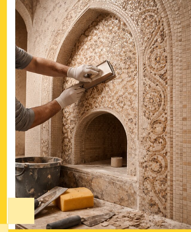 Мозаика для хамама в Чите под ключ от 5175 р. | ЭриданЧта