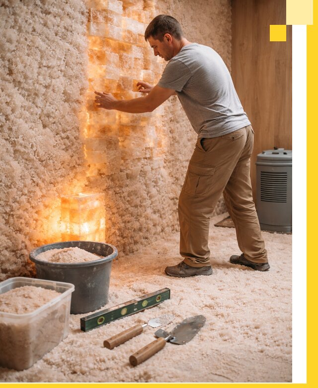 Проектирование и монтаж соляных комнат в Чите под ключ